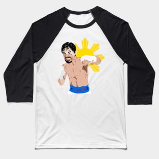 Manny Pacman Pacquiao Baseball T-Shirt